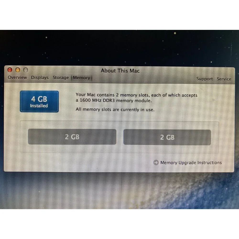 Apple Mac Mini A1347 Late-2012 Intel i5-3210M @2.5GHz 4GB RAM 500GB HDD